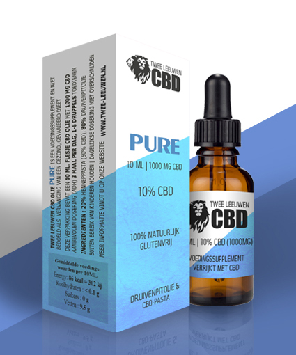 PURE – 10% CBD OIL by Two Lions – UK Seed Bank